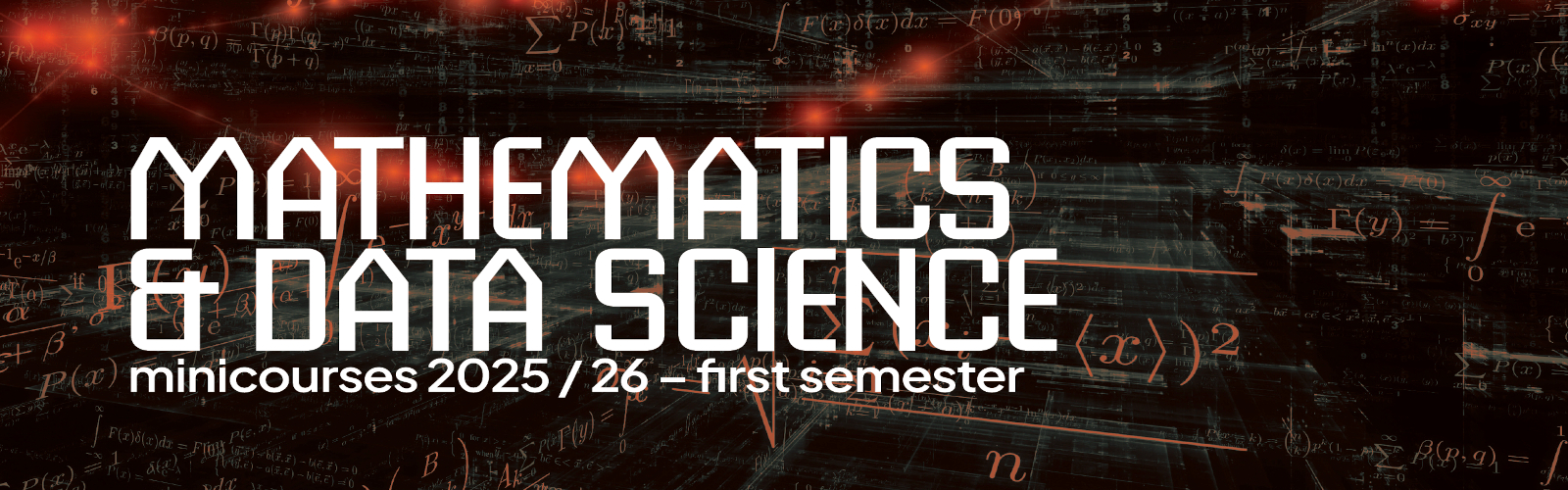 Mathematics and Data Science mini courses