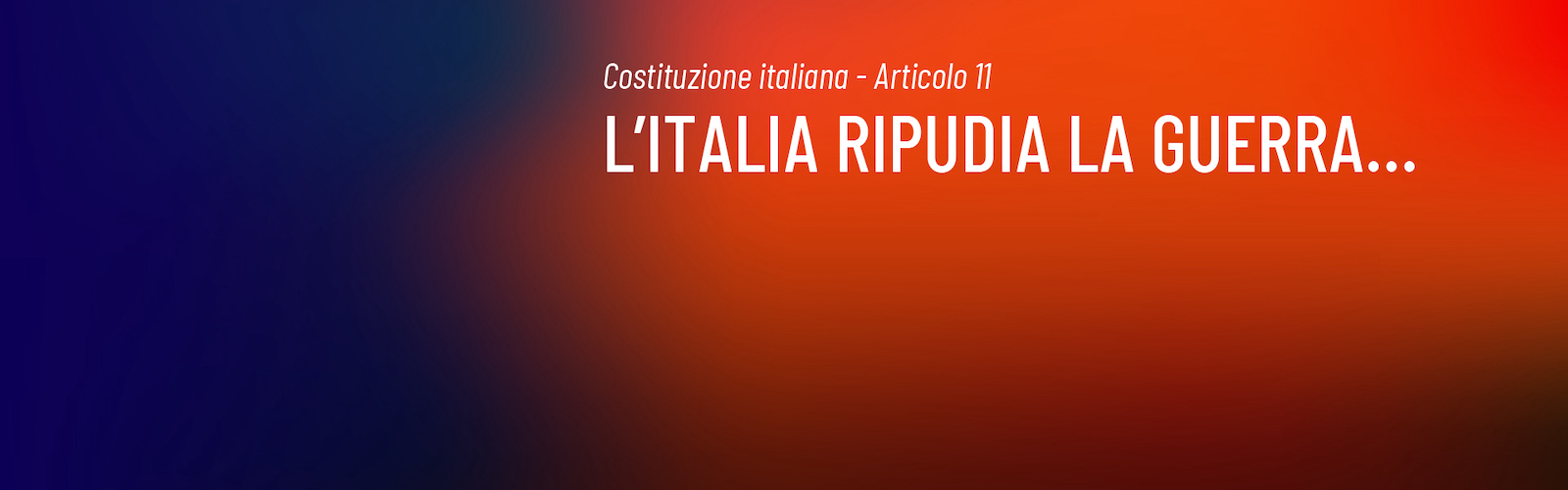 L'Università di Verona dice NO alla guerra